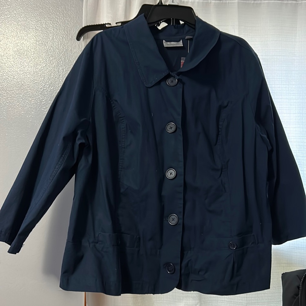 Navy Blue jacket 3/4 sleeves